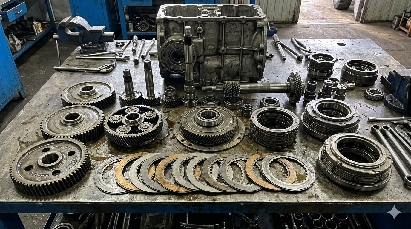 Капитальный ремонт ГМКП Амкодор: восстановление гидромеханических коробок передач в Минске